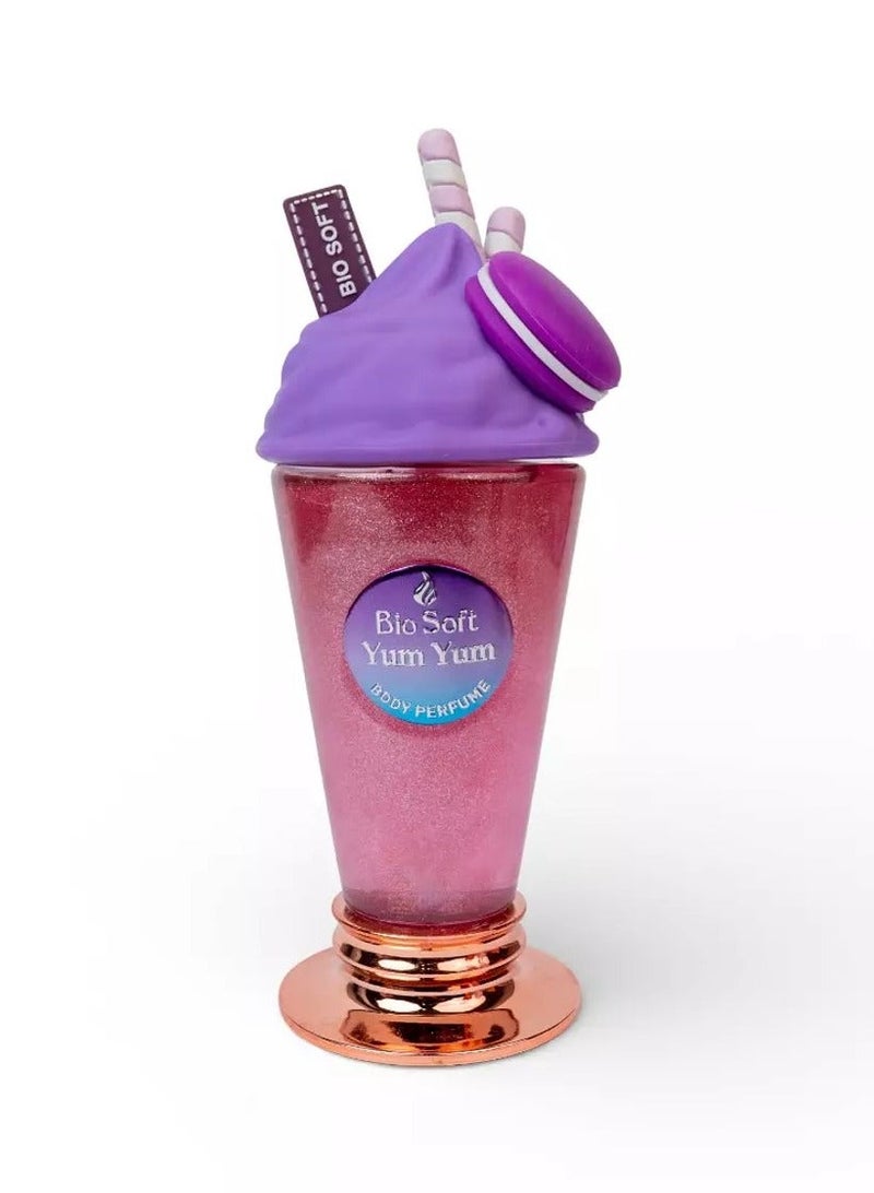 بيو سوفت يم يم عطر الجسم اللامع برائحة بلو بيري - نسائي - 200 مللي - Image 2